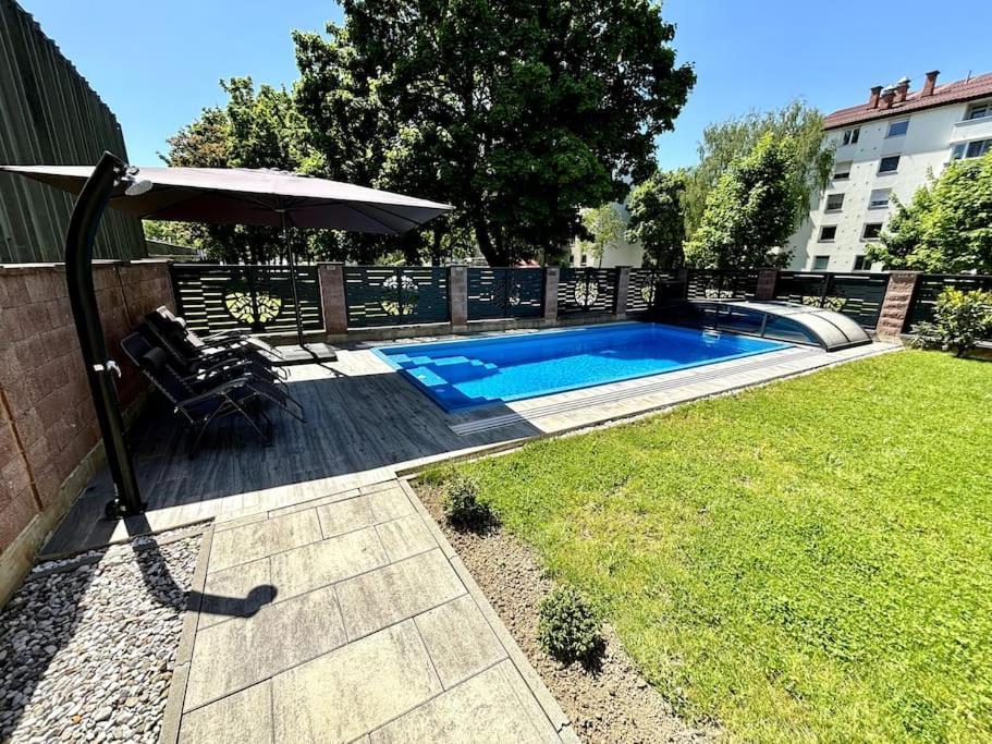 Villa Moste 3-Free Parking&Pool, Ev Station Ljubljana Kültér fotó